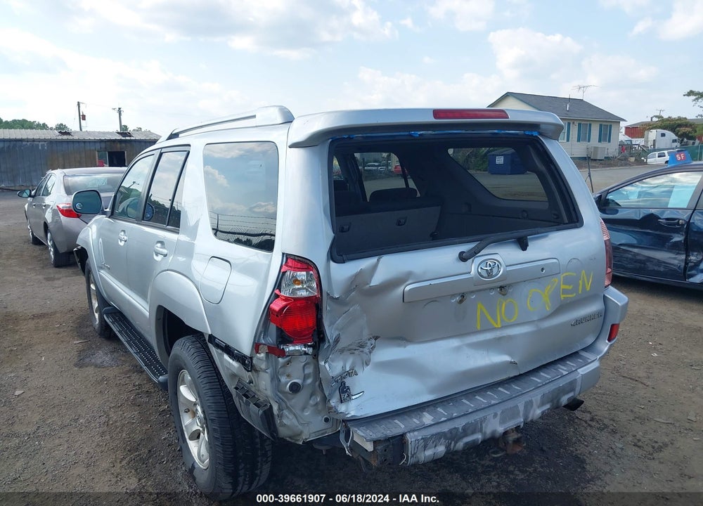 2004 TOYOTA 4RUNNER SR5 SPORT V6 VIN: JTEBU14R548016550