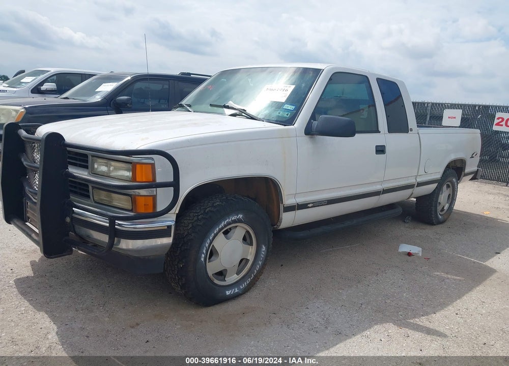 1997 CHEVROLET K1500 FLEETSIDE VIN: 2GCEK19R4V1259688