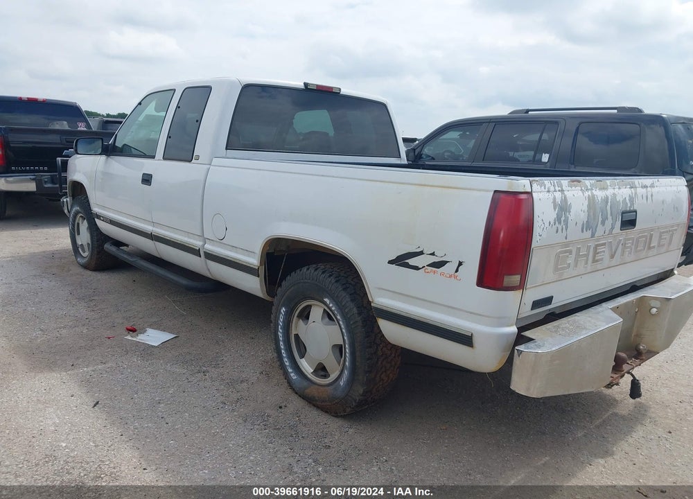 1997 CHEVROLET K1500 FLEETSIDE VIN: 2GCEK19R4V1259688