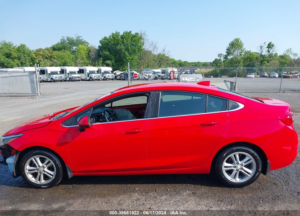 2016 CHEVROLET CRUZE LT AUTO VIN: 1G1BE5SM5G7242879