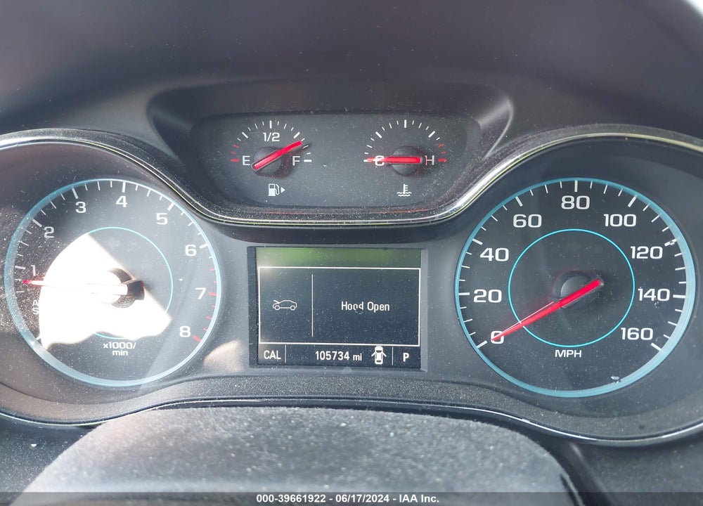 2016 CHEVROLET CRUZE LT AUTO VIN: 1G1BE5SM5G7242879