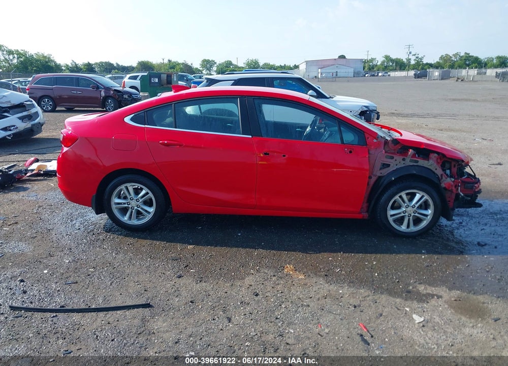 2016 CHEVROLET CRUZE LT AUTO VIN: 1G1BE5SM5G7242879