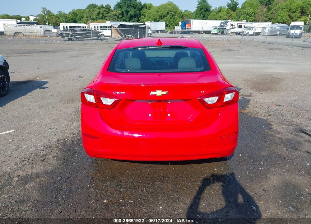 2016 CHEVROLET CRUZE LT AUTO VIN: 1G1BE5SM5G7242879