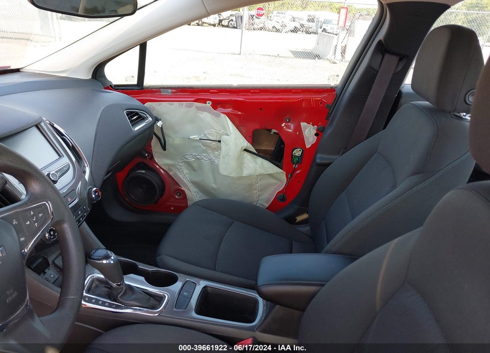 2016 CHEVROLET CRUZE LT AUTO VIN: 1G1BE5SM5G7242879