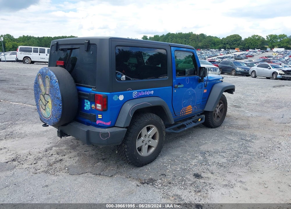 2016 JEEP WRANGLER SPORT VIN: 1C4AJWAG9GL153923