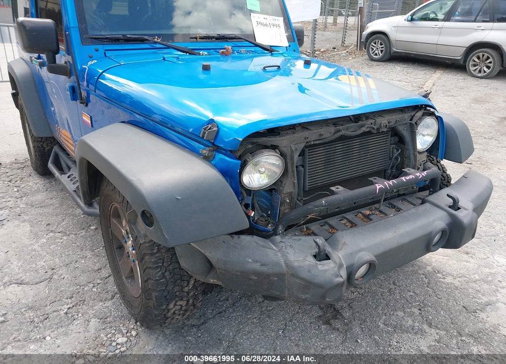2016 JEEP WRANGLER SPORT VIN: 1C4AJWAG9GL153923