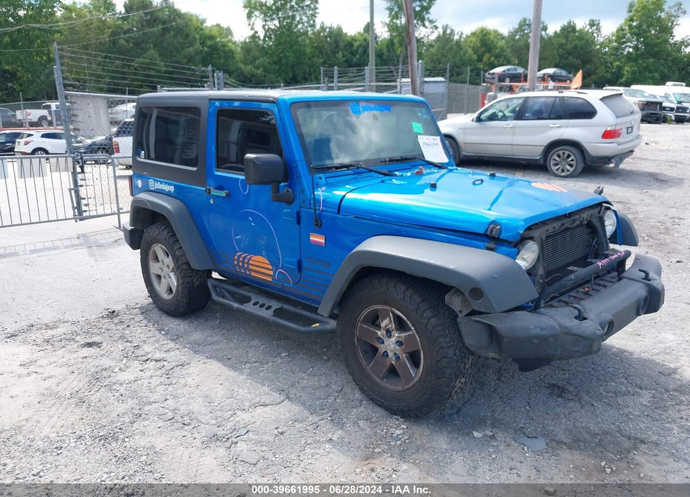 2016 JEEP WRANGLER SPORT VIN: 1C4AJWAG9GL153923