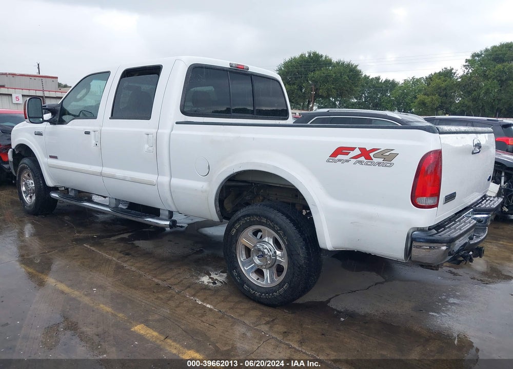 2007 FORD F-350 LARIAT/XL/XLT VIN: 1FTWW31P57EA09344