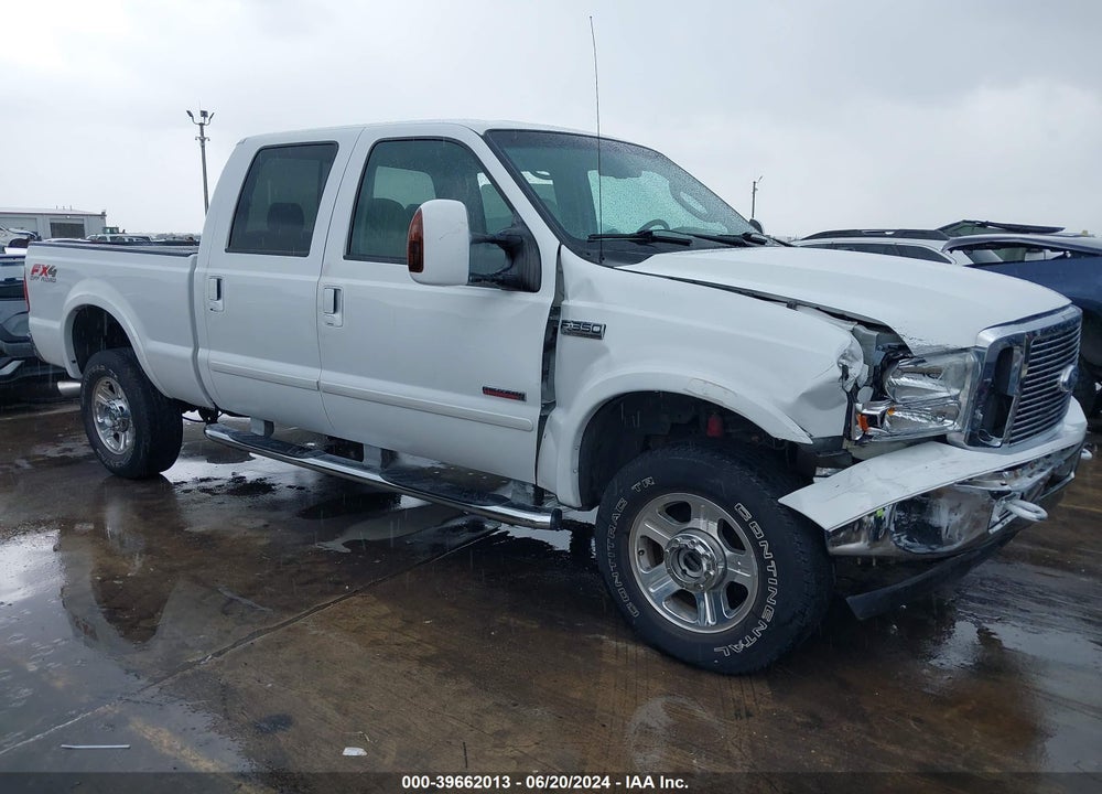2007 FORD F-350 LARIAT/XL/XLT VIN: 1FTWW31P57EA09344