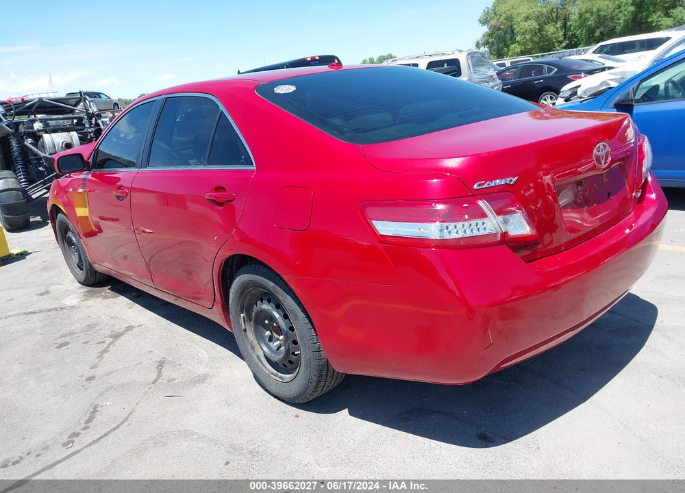 2011 TOYOTA CAMRY LE VIN: 4T4BF3EK3BR148501