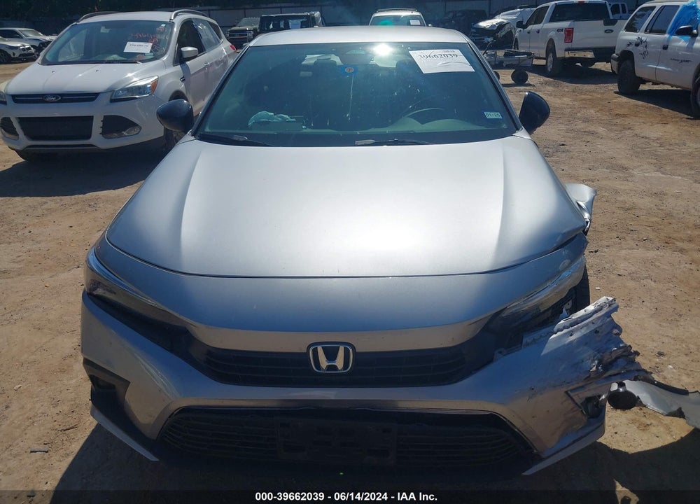 2022 HONDA CIVIC SPORT VIN: 2HGFE2F54NH563650
