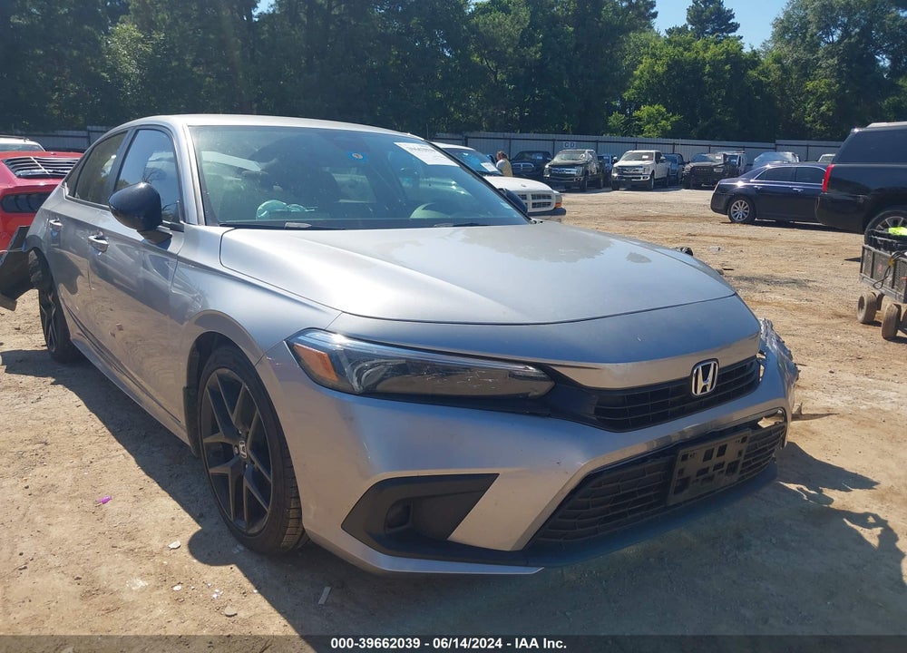 2022 HONDA CIVIC SPORT VIN: 2HGFE2F54NH563650