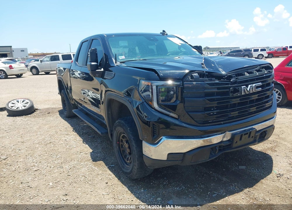 2022 GMC SIERRA 1500 4WD DOUBLE CAB STANDARD BOX PRO VIN: 1GTRUAEK0NZ505938