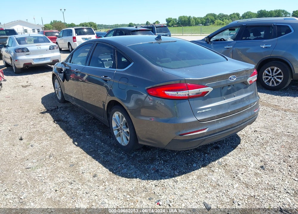2019 FORD FUSION SE VIN: 3FA6P0H77KR203046