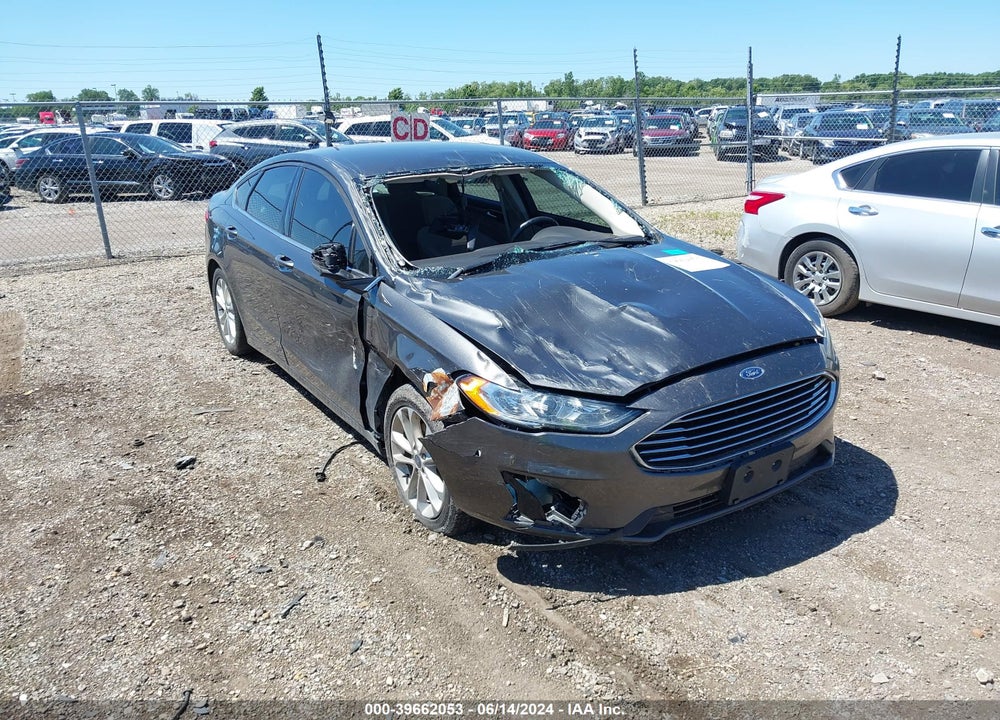 2019 FORD FUSION SE VIN: 3FA6P0H77KR203046
