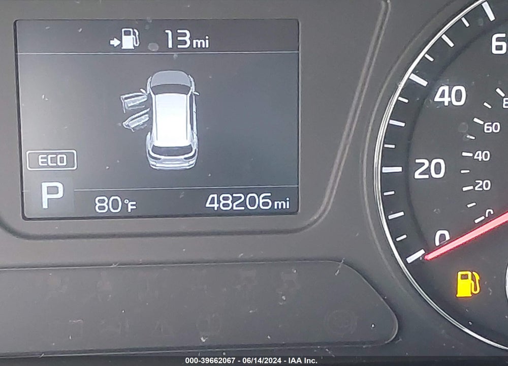 2019 KIA SORENTO 2.4L LX VIN: 5XYPG4A33KG545651