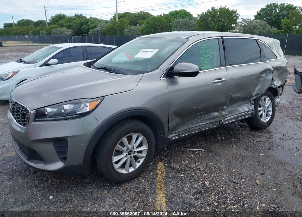 2019 KIA SORENTO 2.4L LX VIN: 5XYPG4A33KG545651