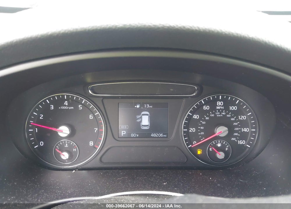 2019 KIA SORENTO 2.4L LX VIN: 5XYPG4A33KG545651