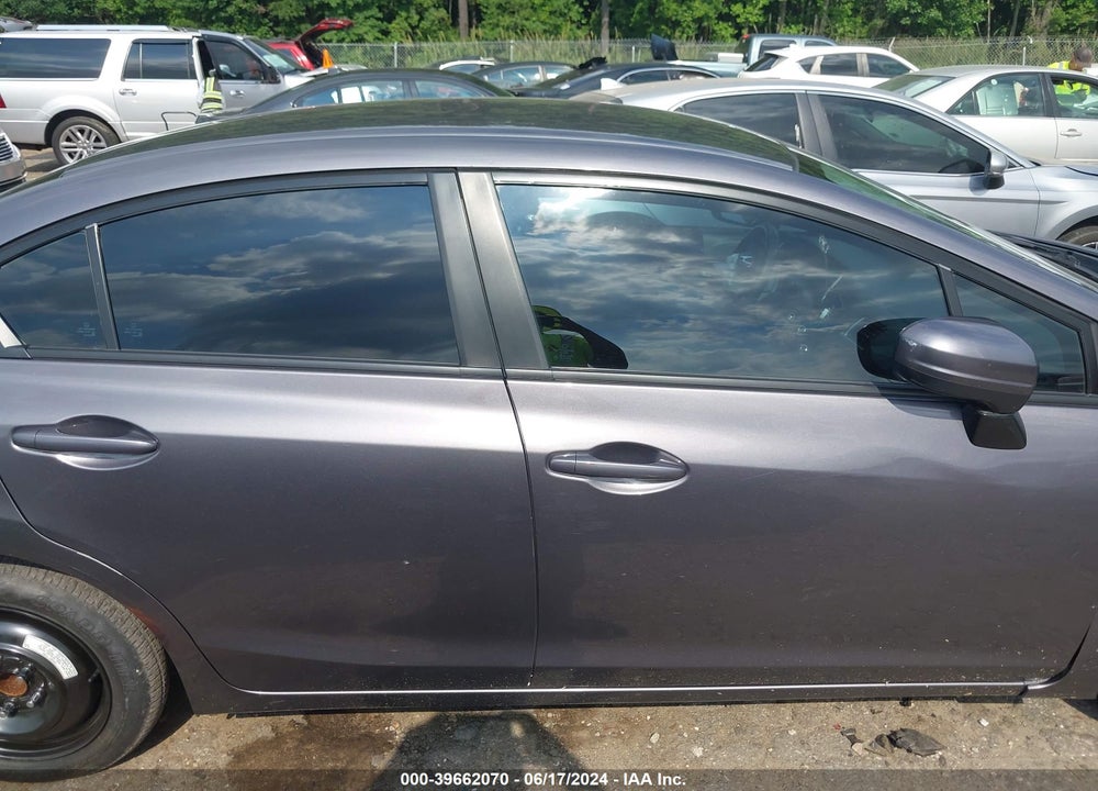 2015 HONDA CIVIC LX VIN: 19XFB2F52FE043032