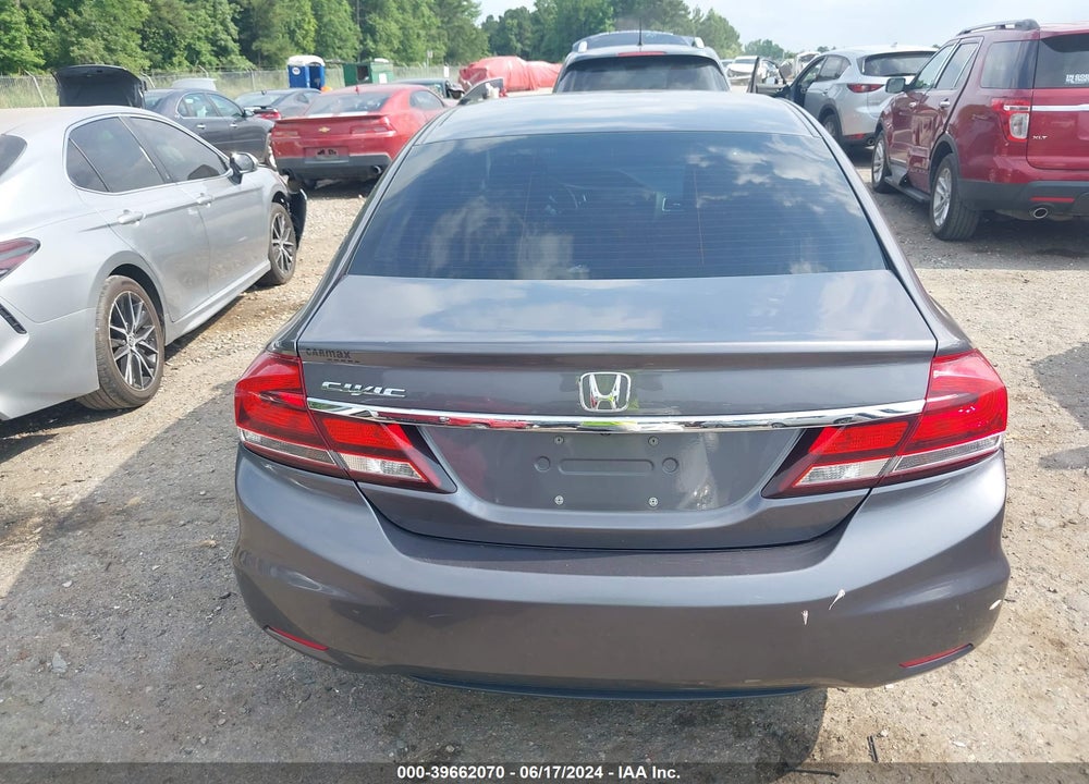 2015 HONDA CIVIC LX VIN: 19XFB2F52FE043032