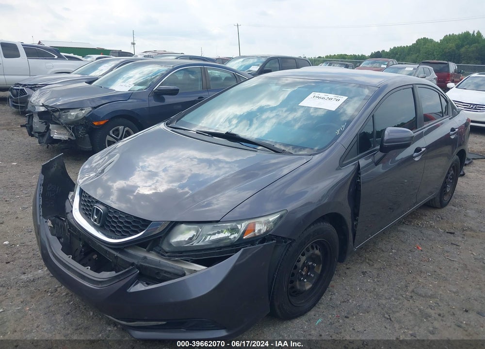 2015 HONDA CIVIC LX VIN: 19XFB2F52FE043032