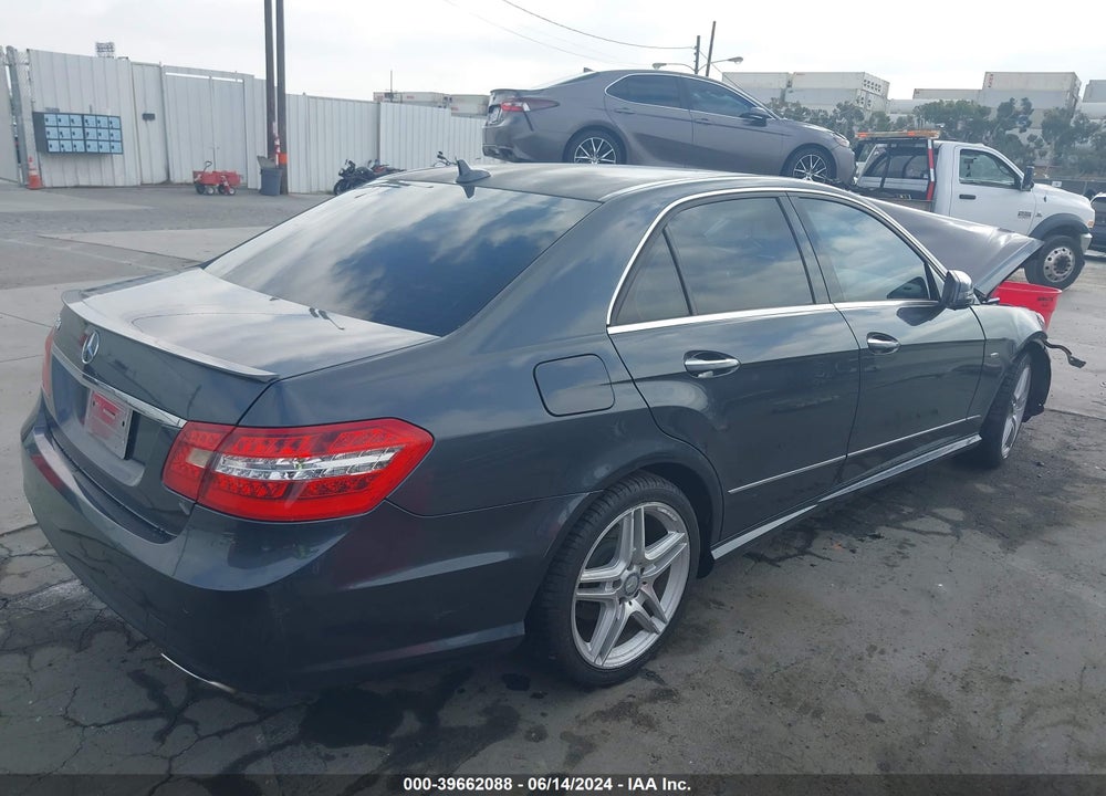 2012 MERCEDES-BENZ E 350 VIN: WDDHF5KB2CA628742