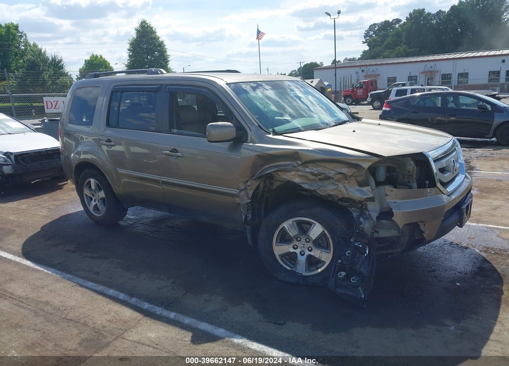 2011 HONDA PILOT EX-L VIN: 5FNYF4H52BB001986