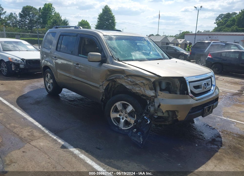 2011 HONDA PILOT EX-L VIN: 5FNYF4H52BB001986