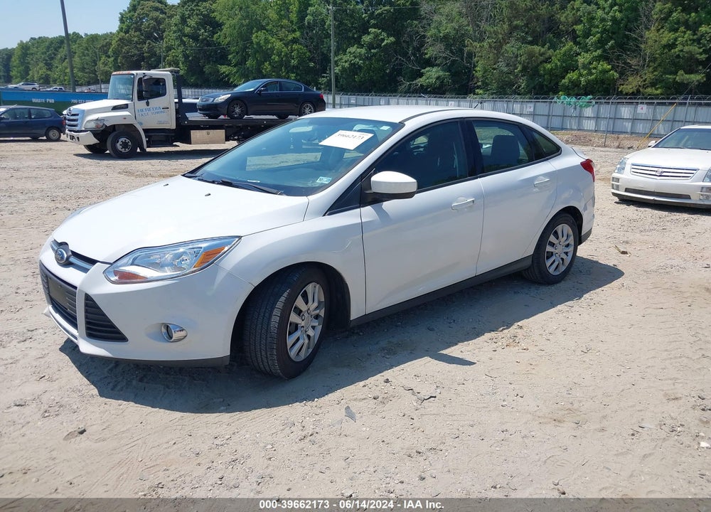 2012 FORD FOCUS SE VIN: 1FAHP3F22CL365345
