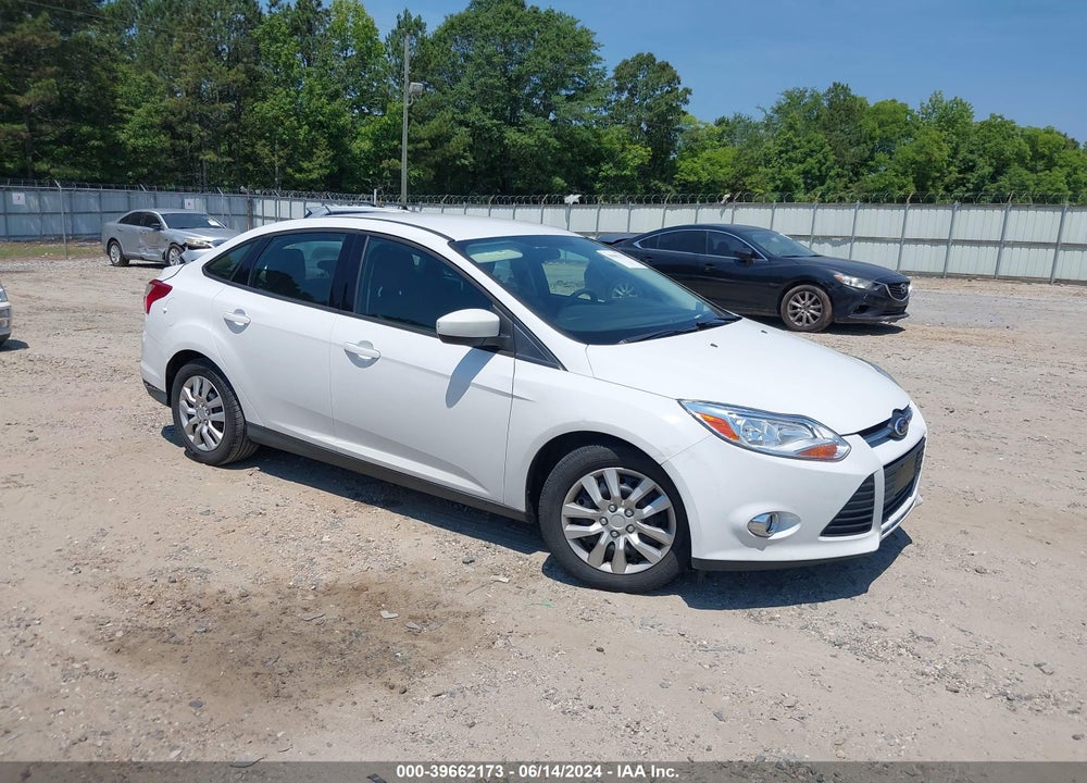 2012 FORD FOCUS SE VIN: 1FAHP3F22CL365345