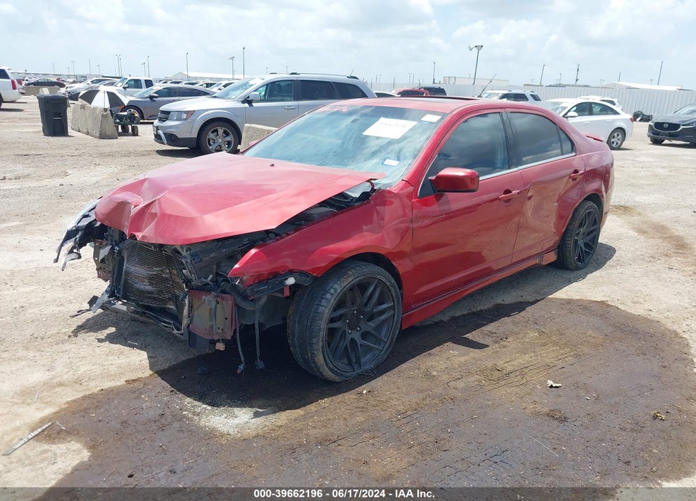 2010 FORD FUSION SPORT VIN: 3FAHP0KC0AR166922