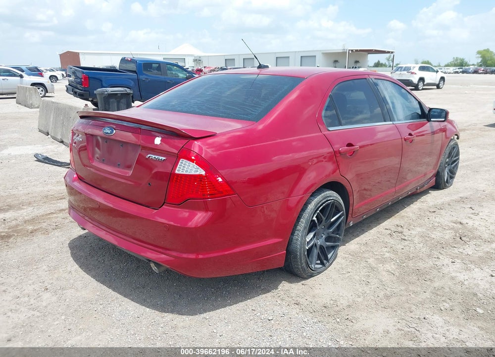 2010 FORD FUSION SPORT VIN: 3FAHP0KC0AR166922