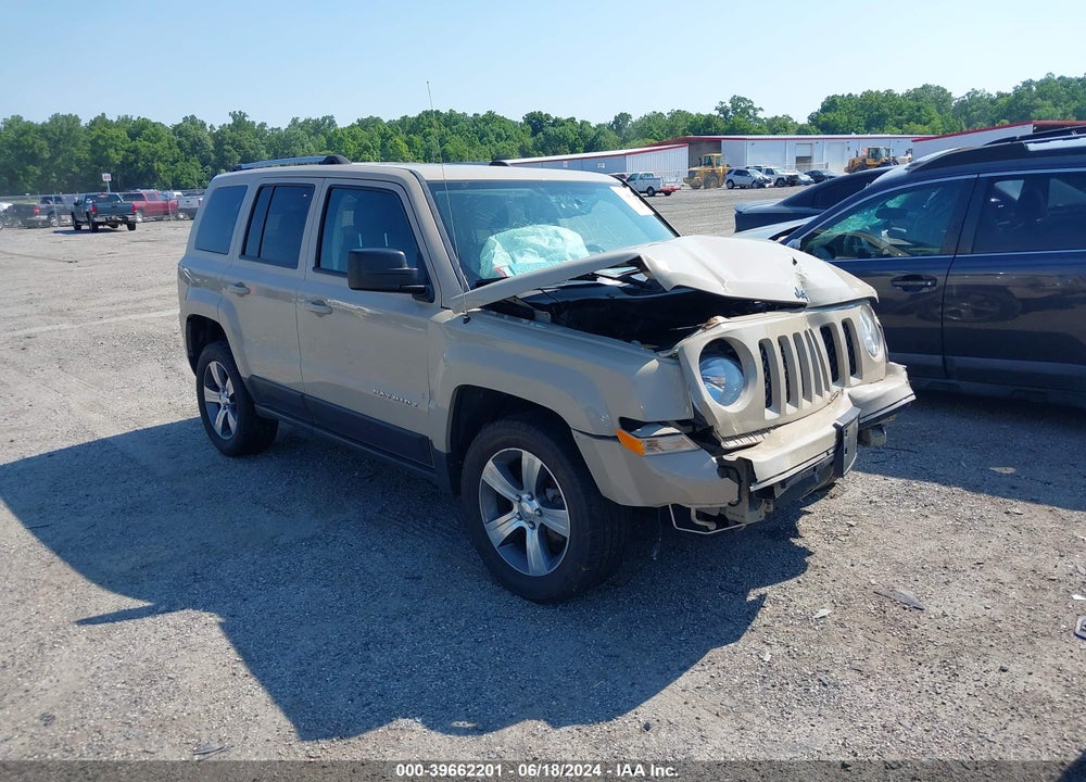 2017 JEEP PATRIOT VIN: 1C4NJRFB1HD179444