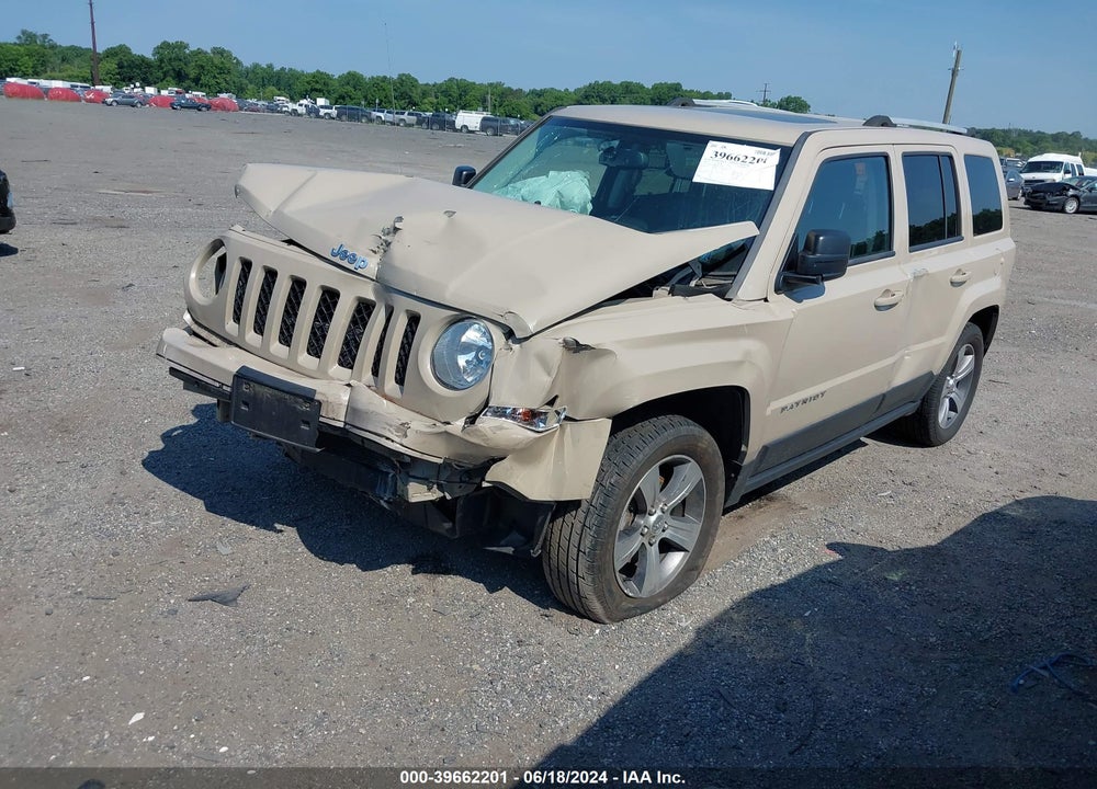 2017 JEEP PATRIOT VIN: 1C4NJRFB1HD179444