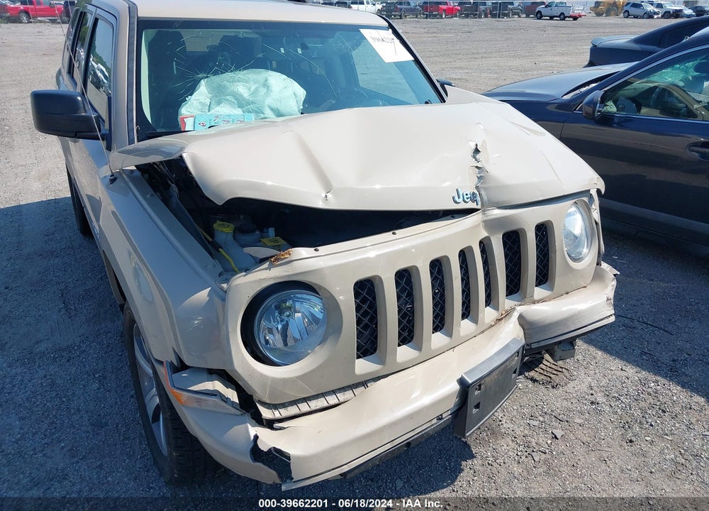 2017 JEEP PATRIOT VIN: 1C4NJRFB1HD179444