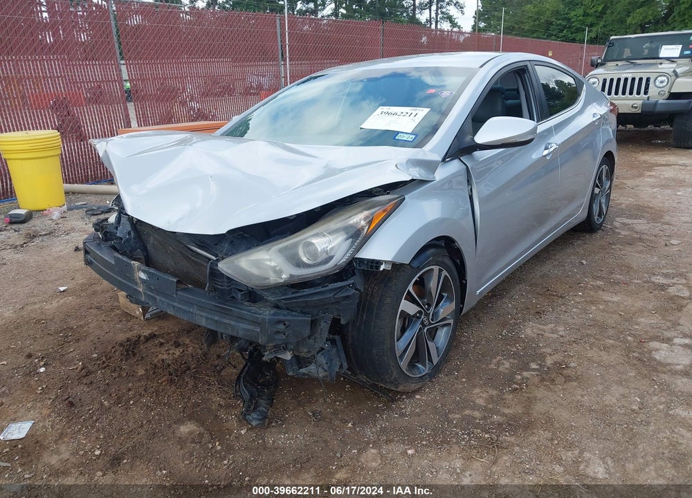 2014 HYUNDAI ELANTRA LIMITED VIN: KMHDH4AEXEU150611
