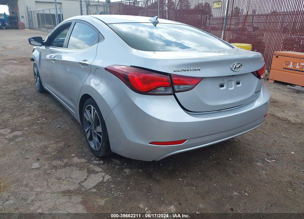 2014 HYUNDAI ELANTRA LIMITED VIN: KMHDH4AEXEU150611