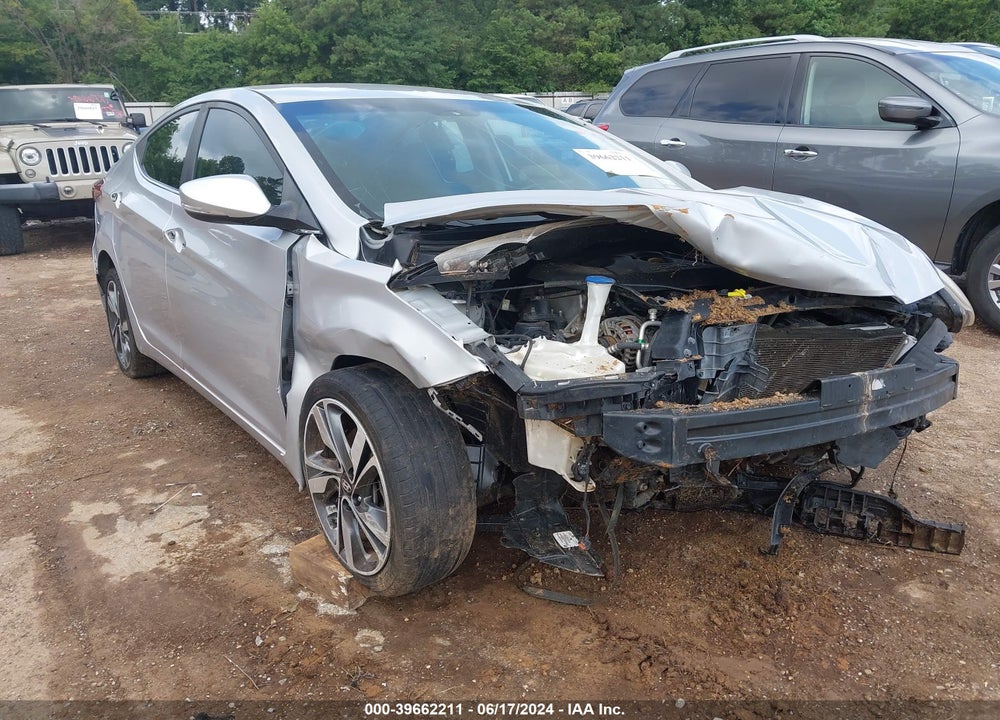 2014 HYUNDAI ELANTRA LIMITED VIN: KMHDH4AEXEU150611