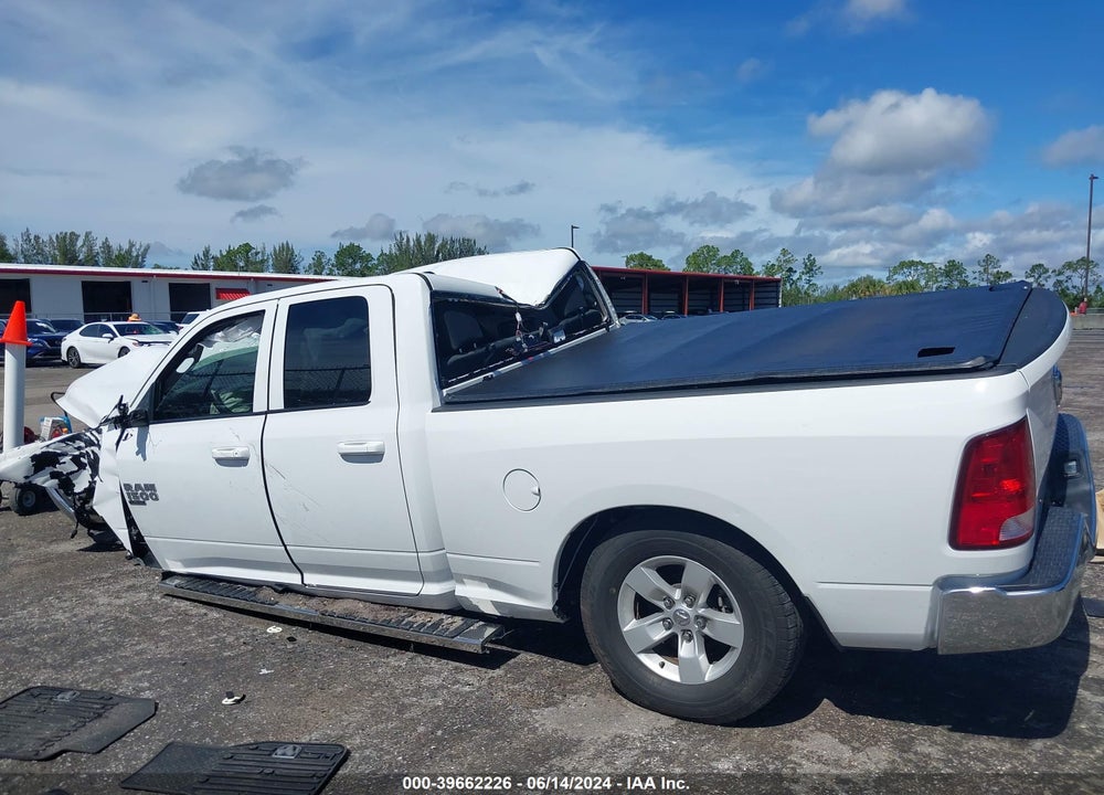2021 RAM 1500 CLASSIC TRADESMAN QUAD CAB 4X2 6'4 BOX VIN: 1C6RR6FG8MS506813