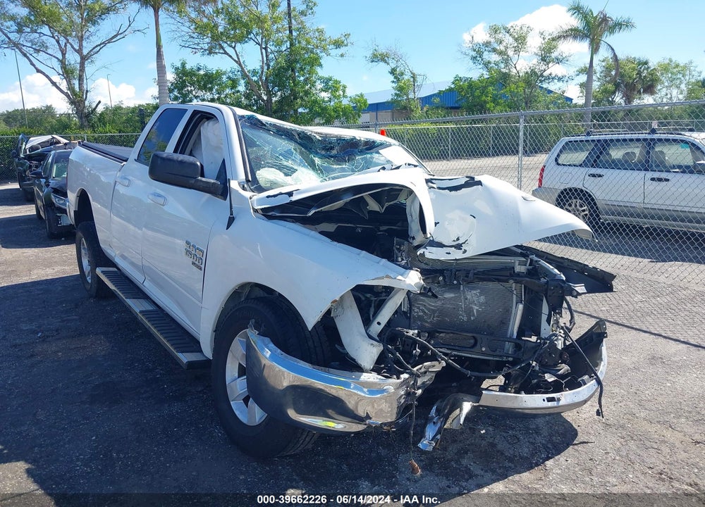 2021 RAM 1500 CLASSIC TRADESMAN QUAD CAB 4X2 6'4 BOX VIN: 1C6RR6FG8MS506813