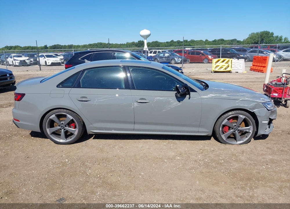 2019 AUDI S4 3.0T PREMIUM VIN: WAUC4AF43KA078932