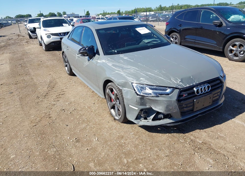 2019 AUDI S4 3.0T PREMIUM VIN: WAUC4AF43KA078932