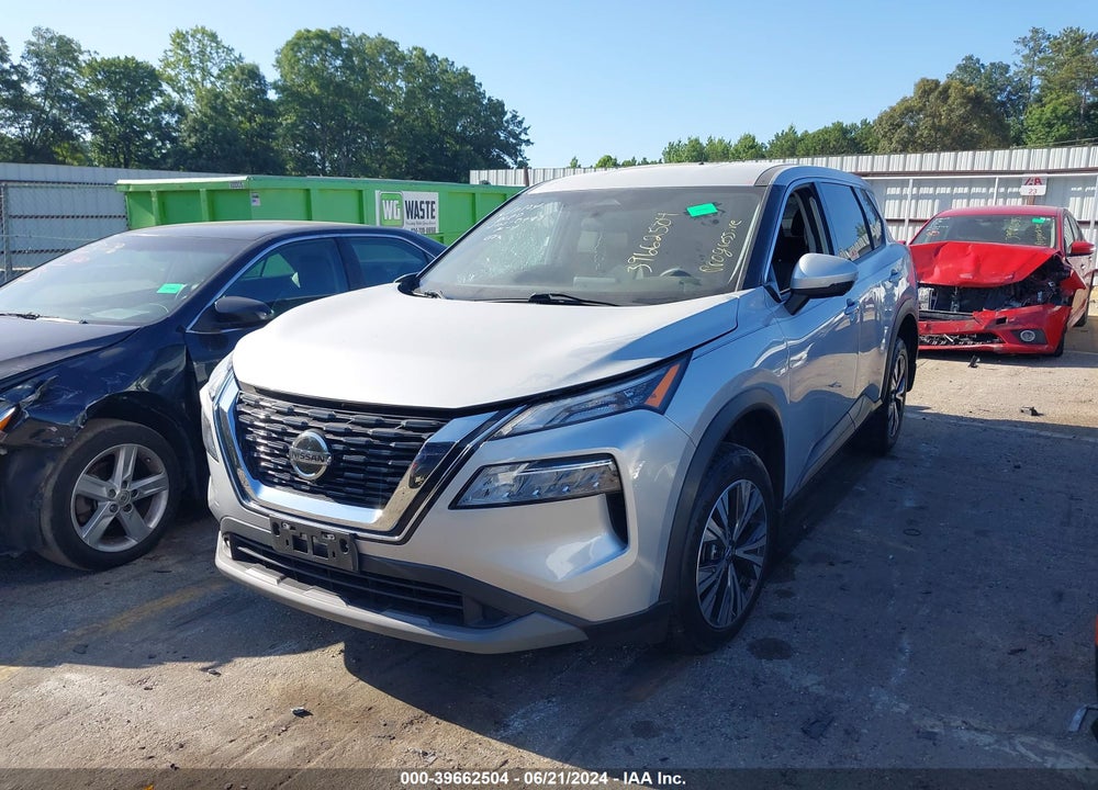 2021 NISSAN ROGUE SV INTELLIGENT AWD VIN: 5N1AT3BB9MC680993
