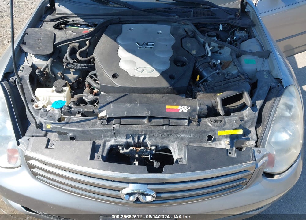 2006 INFINITI G35X VIN: JNKCV51FX6M611703