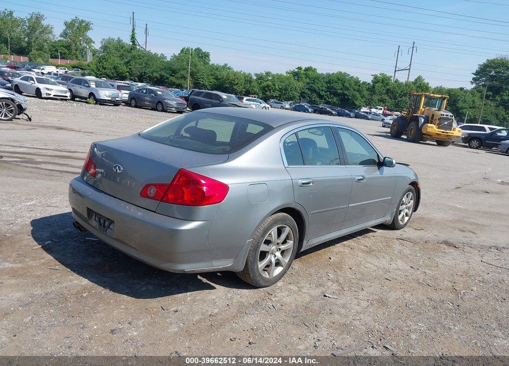2006 INFINITI G35X VIN: JNKCV51FX6M611703