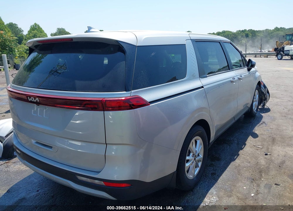 2023 KIA CARNIVAL MPV LX SEAT PACKAGE VIN: KNDNB4H35P6191086