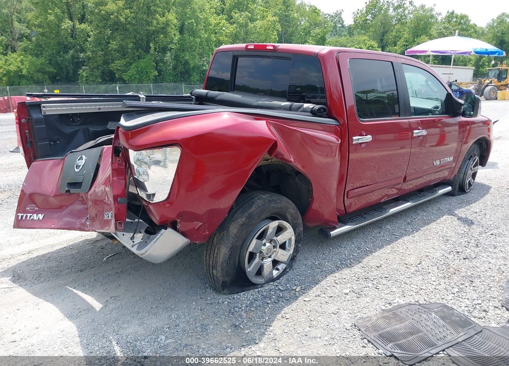 2007 NISSAN TITAN SE VIN: 1N6BA07B67N232190