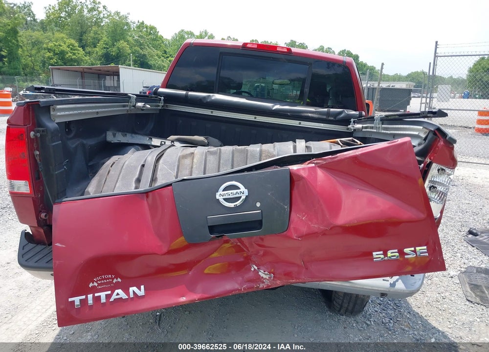 2007 NISSAN TITAN SE VIN: 1N6BA07B67N232190