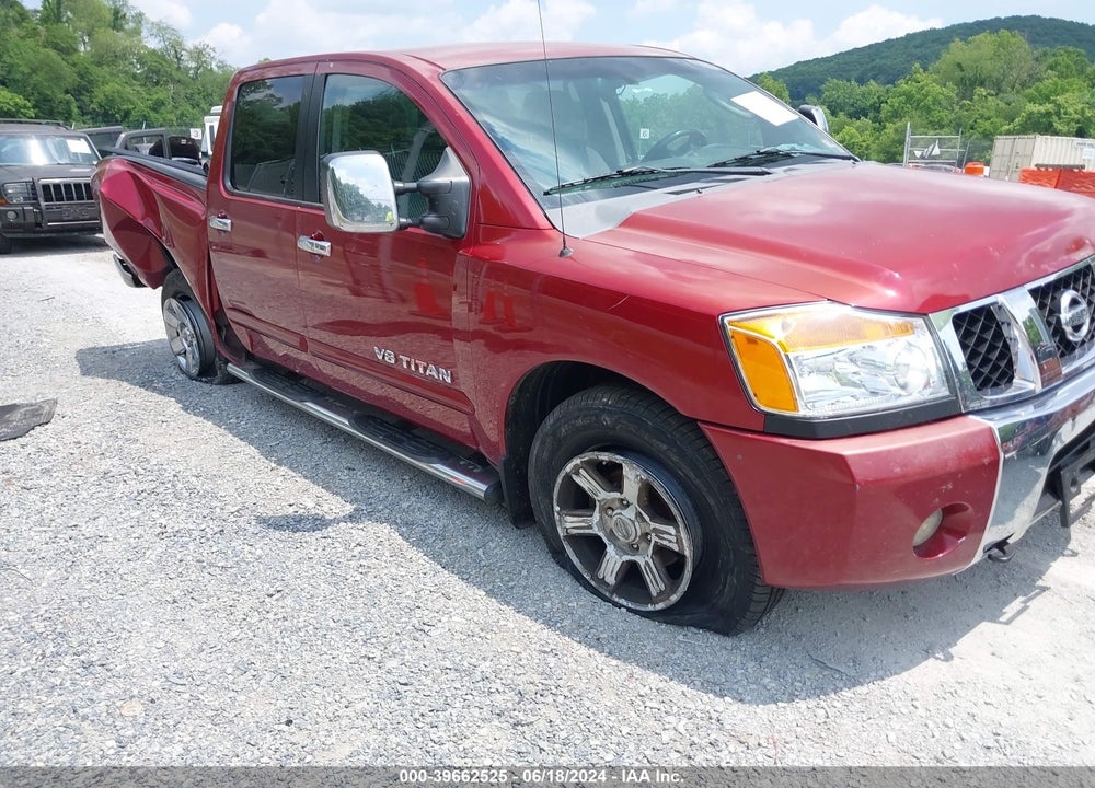 2007 NISSAN TITAN SE VIN: 1N6BA07B67N232190