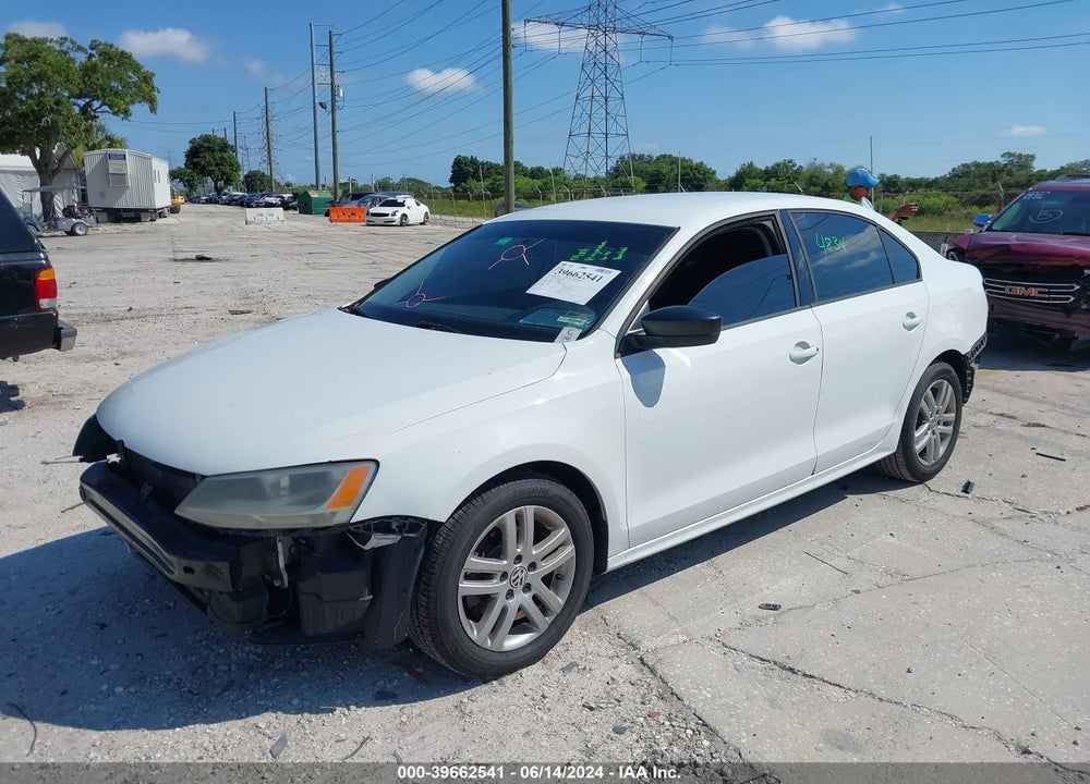 2015 VOLKSWAGEN JETTA 2.0L S VIN: 3VW2K7AJ7FM350795